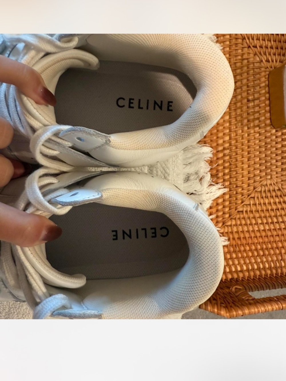 Celine CT-02 Trainer in Optic White - Picture 2 of 7